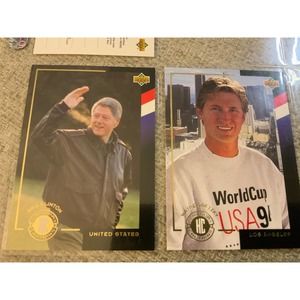 1994 Upper Deck World Cup USA Contenders Complete Set Cards #1-330 - Mia Hamm RC